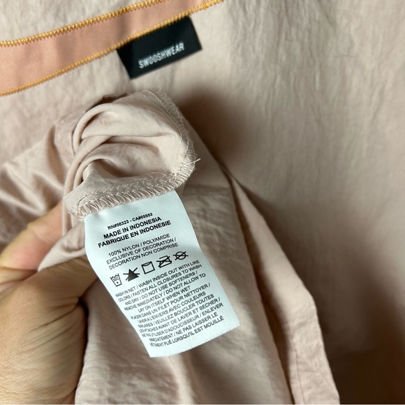 Nike Swooshwear Pink Nylon Dress EUC SZS - Picture 9 of 9